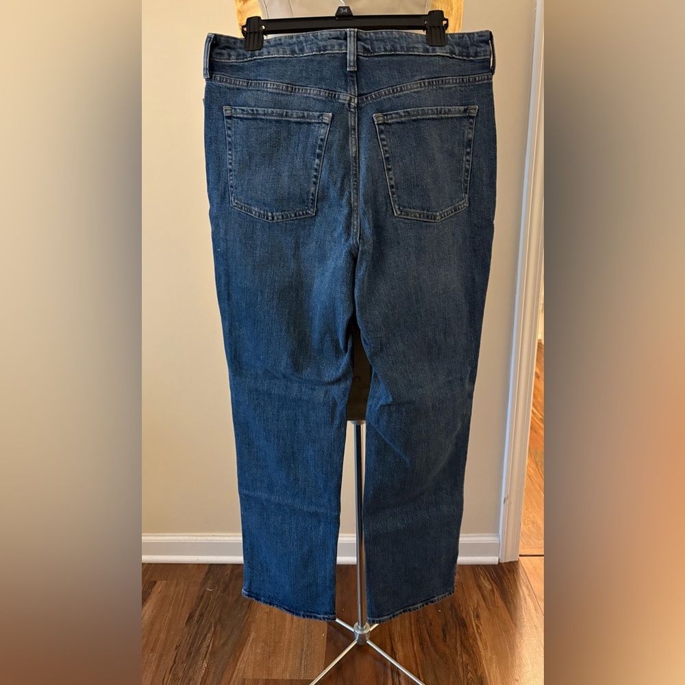 Old Navy Extra High Rise Straight Secret Smooth Pockets - Picture 15 of 15